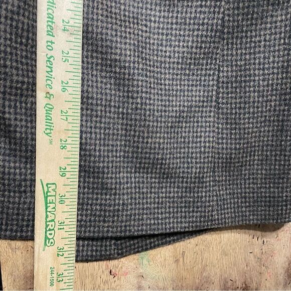 Jos A Bank Traveler’s‎ Collection Men's Beige Black Check Camel Hair Blazer 48R - Picture 6 of 12